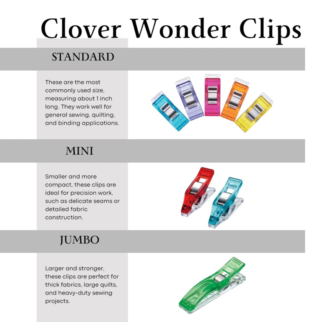 clover wonder clips