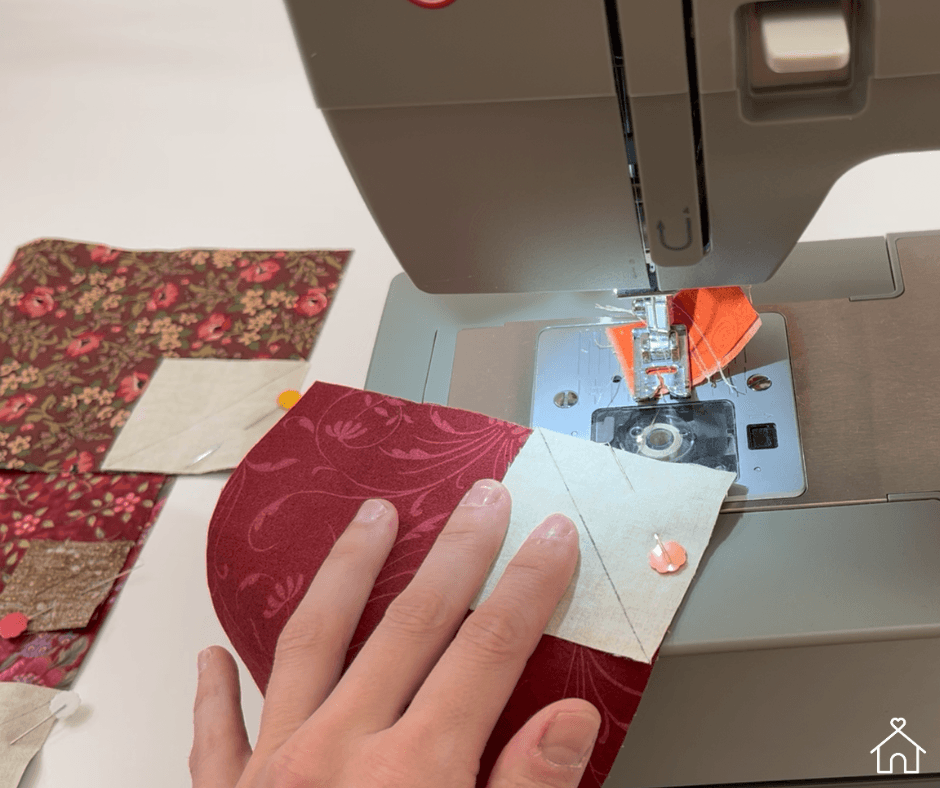 apple quilt block